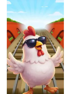 Chicken Subway: Choose and Win
